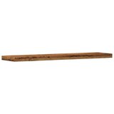vidaXL Zidne police 4kom boja staro drvo 40x10x1,5cm konstruirano drvo | shoptok.hr