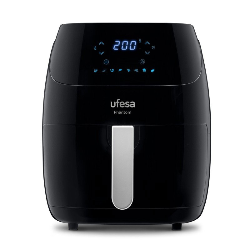 Ufesa 5L digitalni zračni cvrtnik s wifi phantom crni | shoptok.hr