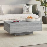 The Living Store Klubska mizica siva sonoma 85x55x31 cm konstruiran les - Klubska Mizica, (21662591) | Shoptok.si