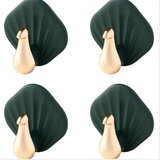 INF 4 Pack Močni Samolepilni Kljuki Brez Vrtanja - Obešanje Brez Poškodb Green, (22064568) u