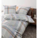 Janine posteljnina 135/200 cm mako saten rjava, siva, bež | Shoptok.si