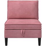 SOFA s pohranom Ružičasta Baršun - Ružičasta Srednja | shoptok.hr