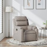vidaXL masažni naslanjač taupe blago | Shoptok.si