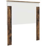  Uzglavlje s uzglavljem Dimljeni hrast 90 cm Konstruirano drvo | shoptok.hr