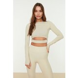 Trendyol Blouse - Gray - Fitted | shoptok.hr