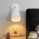 Nettlife Bela notranja stenska svetilka - vintage stenski reflektor za retro spalnico GU10, (22136357) Cene