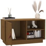 TV ormarić smeđa boja meda 70 x 34 x 40 cm od masivne borovine | shoptok.hr