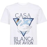 Casablanca Majice s kratkimi rokavi MF22-JTS-001-03 Bela | Shoptok.si