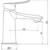 STIL miješalica za umivaonik talija | shoptok.hr