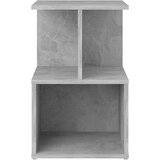  Noćni ormarići 2 kom boja betona 35x35x55 cm konstruirano drvo | Eponuda.ba