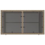  4-dijelni set vrtnih sofa s jastucima bež od poliratana staklo | shoptok.hr