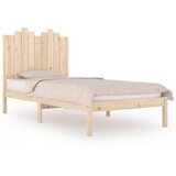  The Living Store Posteljni okvir iz trdne borovine 75x190 cm - Posteljni Okvir, (21454858) | Shoptok.si
