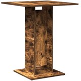 Bistro stol boja dimljenog hrasta 60x60x75 cm konstruirano drvo | shoptok.hr