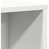 vidaXL Knjižna omara bela 60x24x76,5 cm inženirski les | Shoptok.si