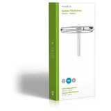 Nedis ANORFM10ME za radio prijem, spoljna, fm (87,5 - 108 mhz) 4db, aluminium | ePonuda.com