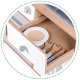 ECO TOYS drvena velika kuhinja za djecu - bijela + dodaci | shoptok.hr