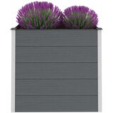  Visoka greda WPC 100x50x91 cm siva | Shoptok.si