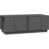  Klubska mizica siva 110x50x40 cm trdna borovina, (20711623) | Shoptok.si
