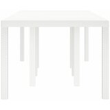 Stol za vrt Bijelo 250 x 100 x 73 cm poliratan | shoptok.hr