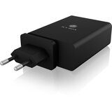 Icybox polnilnik 4 portni 100 W USB s Power Delivery 3.0 in GaN podporo | Shoptok.si