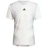 Adidas Tehnička sportska majica grafit siva / kameno siva / svijetlosiva / bijela