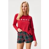 Henderson Pamučna pidžama Feli kratka | shoptok.hr