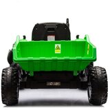  HC-306 Traktor na baterije s prikolicom, svijetlo zelena 24V Slike