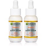 Garnier Skin Naturals Vitamin C posvetlitveni serum z vitaminom C 2 x 30 ml | Shoptok.si