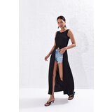 Cool & Sexy Women's Black Long Tunic Dress YI1823 Cijene