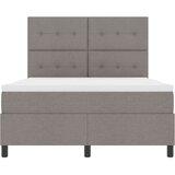  posteljni okvir z vzmetnico Siva Tkanina 140 x 190 cm Pravokoten, (22067088) | Shoptok.si