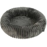 Plaček Pet Products Tamno sivi krevet za pse ø 60 cm Dog Fantasy Stripe – Cijene