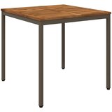  Stol za večeru u vrtu Prirodna i kava 80 x 80,5 x 75 cm | shoptok.hr