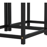 vidaXL Stolići za čaj 2 kom MDF crni | shoptok.hr