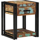  Noćni ormar 2 pcs 40 x 40 x 50 cm Čvrsto drvo iz reciklaže | shoptok.hr