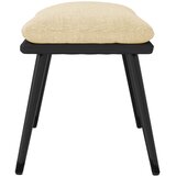  Tabure krem 45x29,5x35 cm od tkanine i umjetne kože | shoptok.hr