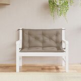  The Living Store Blazina za vrtno klop 2 kosa taupe 100x50x7cm oxford tkanina - Blazina Za Vrtno Klop, (21445982) Cene