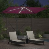  Suncobran S LED lampica Bordeaux Crvena 294 x 200 x 270 cm | shoptok.hr