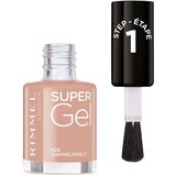 Rimmel London Super Gel gel lak za nohte brez uporabe UV/LED lučke odtenek 022 Shamelessly 12 ml | Shoptok.si