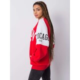 RUE PARIS Sweatshirt-DS-BL-1122.17X-red | Shoptok.si
