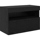 TV zidne jedinice Zidne 6 pcs Crni hrast Konstruirano drvo | shoptok.hr