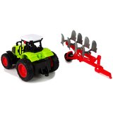  Traktor na daljinsko upravljanje PLUG 1:16 sa gumenim kotačima - zeleni | shoptok.hr
