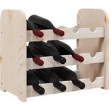  Stalak za vino 43 x 25 x 37 cm od masivne borovine | shoptok.hr