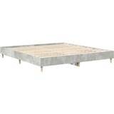  Okvir kreveta bez madraca 200x200 cm od konstruiranog drva Siva 200 x 200 cm | shoptok.hr