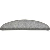  Prostirke za stepenice 30 kom 56x17x3 cm svijetlo sive poluokrugle | Shoptok.si