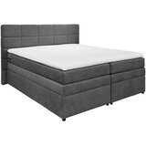 MID.YOU POSTELJA BOXSPRING 180 cm x 200 cm , umazano rjava | Shoptok.si