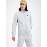 4f Športna jopa na zadrgo svetlo siva | Shoptok.si