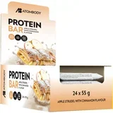 Protein bar 24 x 55 g - Apple strudel white chocolate