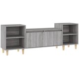 Maison Chic TV omarica - TV enota - Televizijska omarica siva sonoma 160x35x55 cm inženirski les, (21700799) Cene