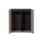 vtwonen Kremno bela modularna garderobna omara iz masivnega bora 150x110 cm Daily – | Shoptok.si