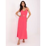 Och Bella Dress-TW-SK-BI-1458-1.64-Coral | Shoptok.si